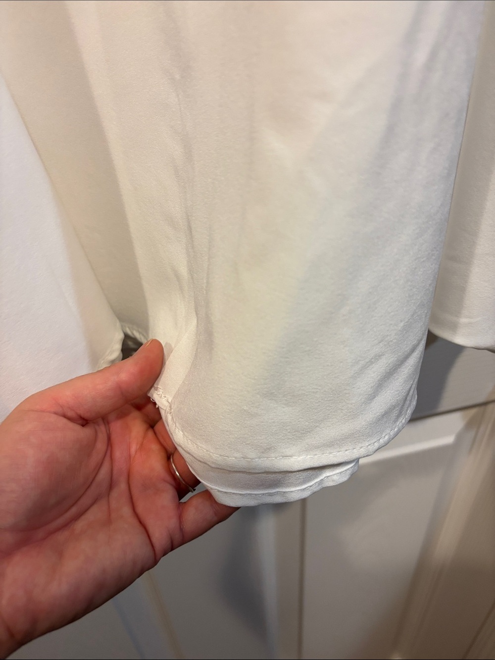 SHEIN Cream A-Line Maxi Skirt - Picture 4 of 4